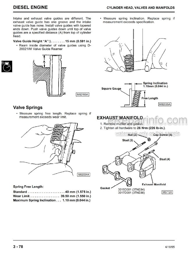 Photo 6 - John Deere 4475 5575 6675 7775 Technical Manual Skid Steer Loader TM1153