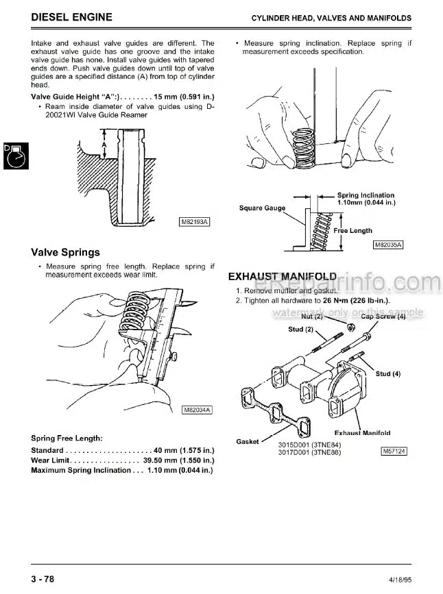 Photo 6 - John Deere 4475 5575 6675 7775 Technical Manual Skid Steer Loader TM1153