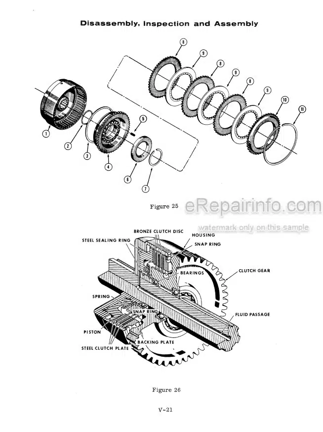 Photo 5 - Case 1000 Service Manual Crawler 9-72142