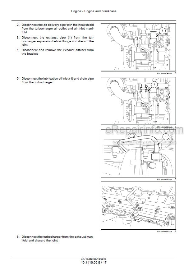 Photo 8 - Case 1088 Service Manual Crawler Excavator 8-86382