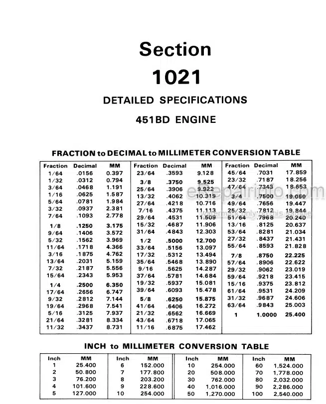 Photo 5 - Case 1150B Service Manual Crawler 9-72547