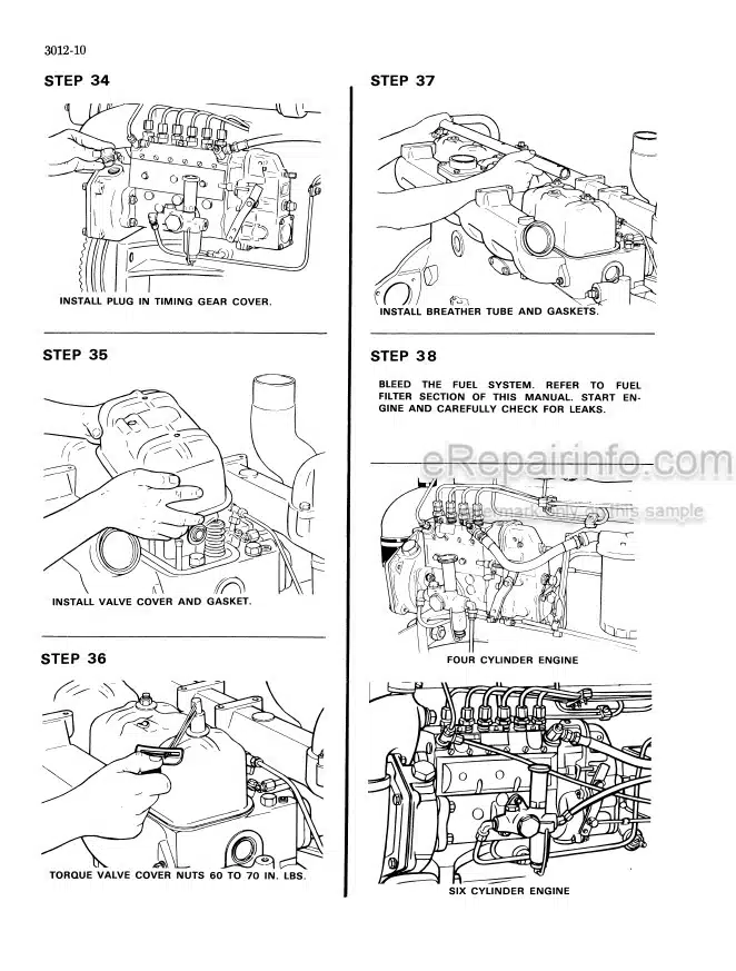 Photo 3 - Case 1150B Service Manual Crawler 9-72547