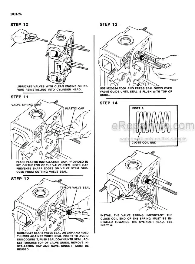 Photo 3 - Case 1150C Service Manual Crawler 9-67861