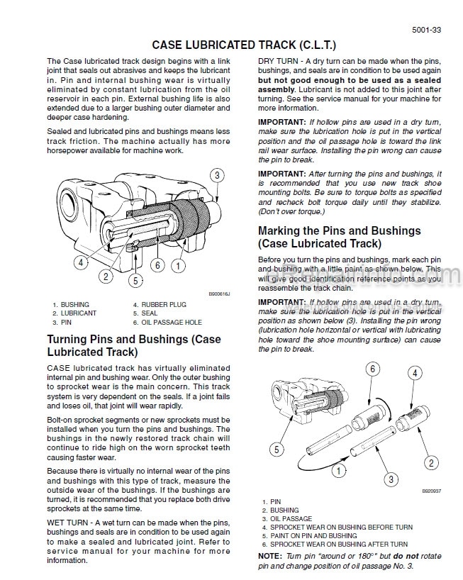 Photo 6 - Case 1150H Service Manual Crawler 7-16200