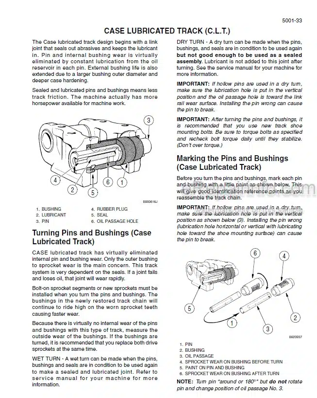 Photo 6 - Case 1150H Service Manual Crawler 7-16200