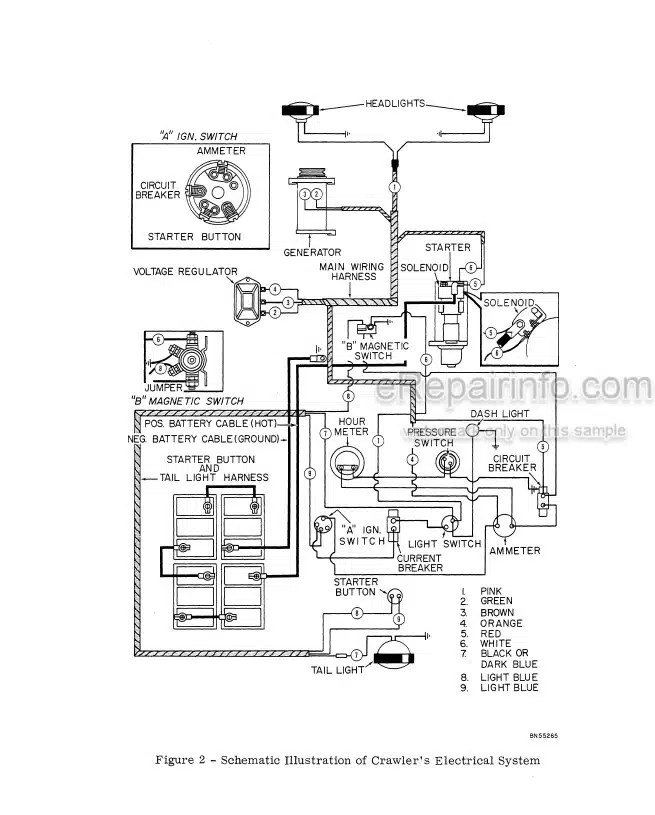 Photo 6 - Case 1150 Service Manual Crawler 9-72483