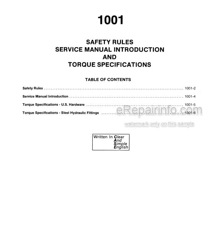 Photo 4 - Case 1187 1187B Service Manual Feller Buncher 8-42211