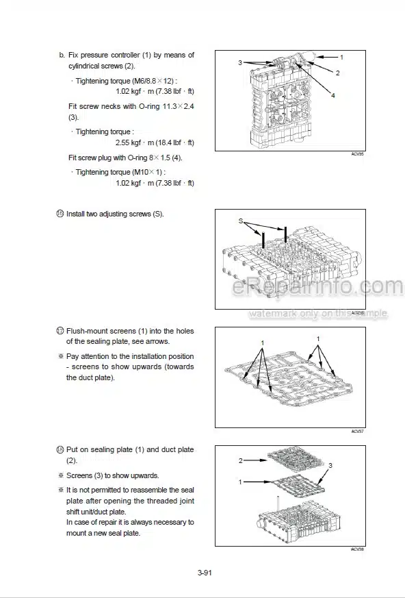 Photo 3 - Case 1221F Tier 4 Service Manual Wheel Loader