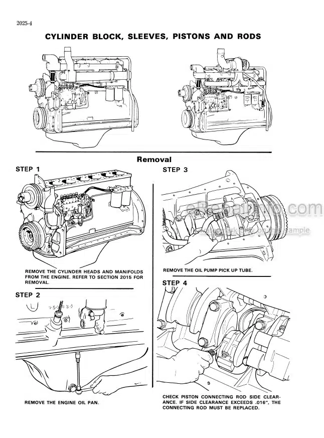 Photo 6 - Case 1450 Service Manual Crawler 9-72858