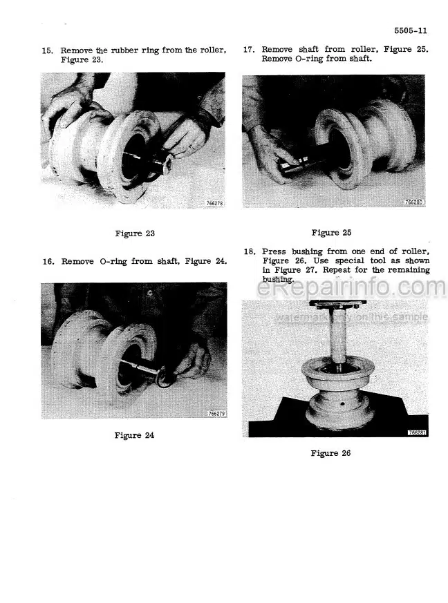 Photo 7 - Case 9040B Troubleshooting And Schematic Manual Excavator 7-63132