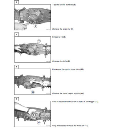 Photo 8 - Case 5130 6130 7130 Axial Flow Service Manual Combine 47511959