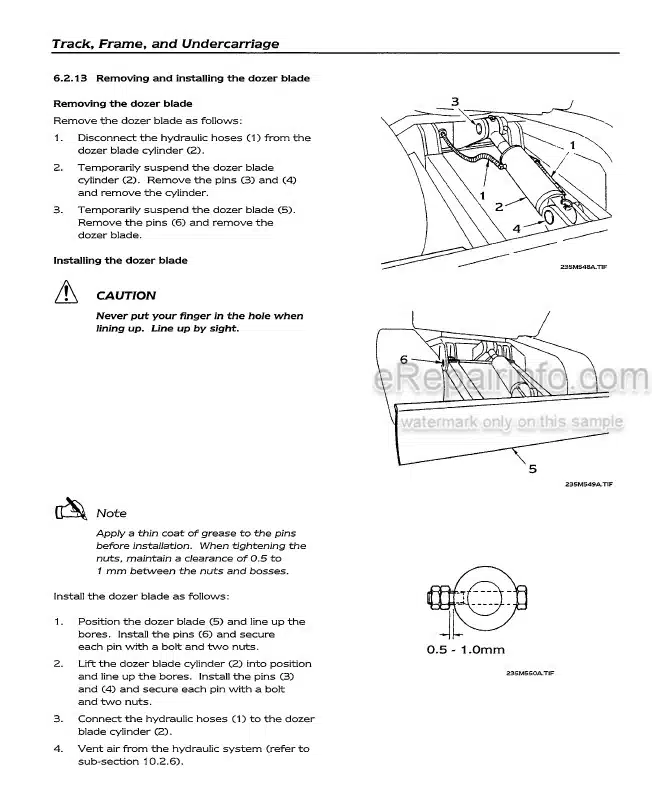 Photo 7 - Case 28 31 35 Service Manual Mini Excavator 7-83260