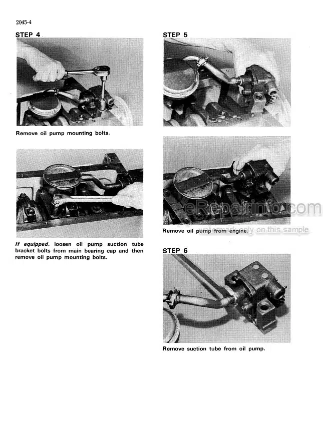 Photo 7 - Case 380 Service Manual Loader Landscaper 9-67012