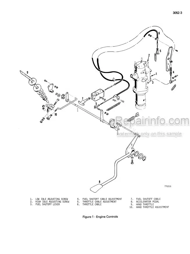 Photo 6 - Case 380GEN Service Manual Tractor 9-73727