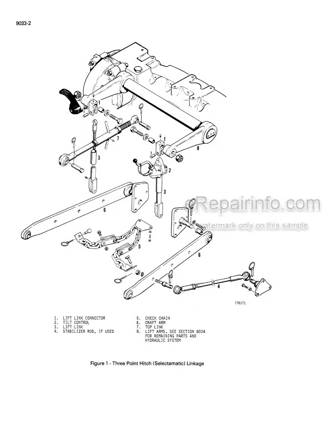 Photo 5 - Case 380GEN Service Manual Tractor 9-73727