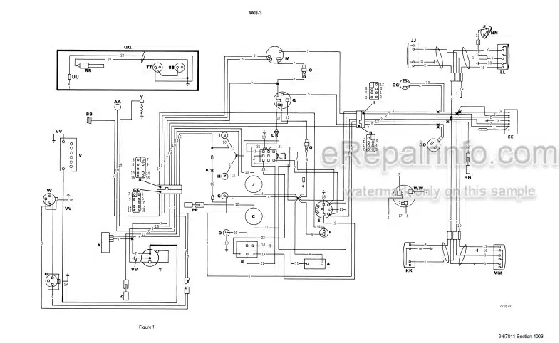 Photo 6 - Case 380 Service Manual Loader Landscaper 9-67012