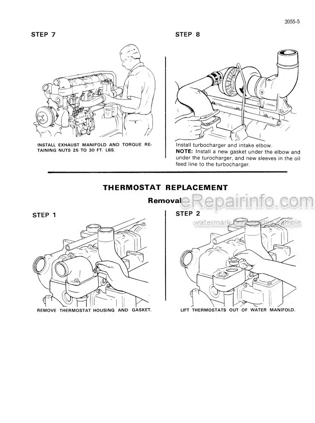 Photo 6 - Case 40 Series E Service Manual Crawler Excavator 8-38230