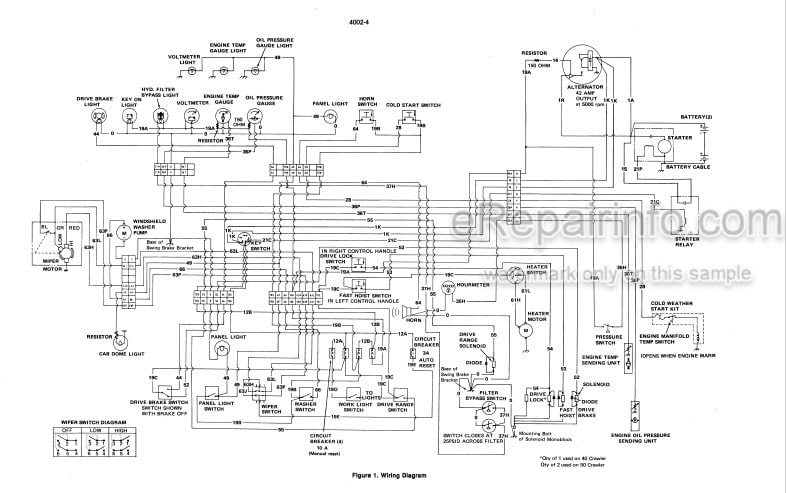 Photo 5 - Case 40 Series E Service Manual Crawler Excavator 8-38230