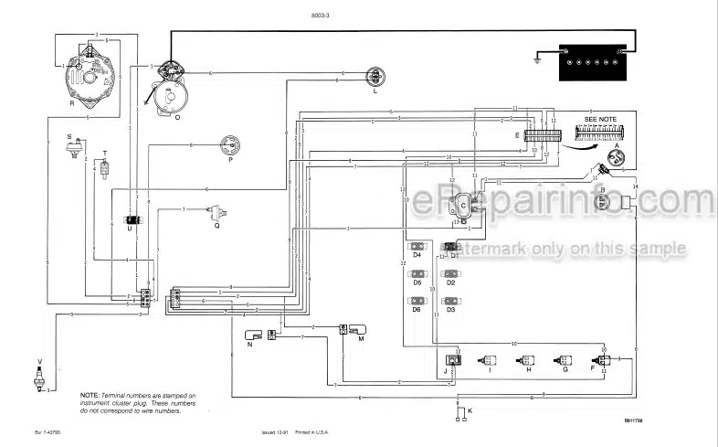 Photo 6 - Case 480C Service Manual Backhoe Loader 9-66026