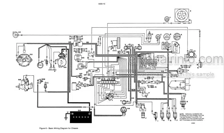 Photo 3 - Case 480D 480LL Service Manual Loader Backhoe 9-69260