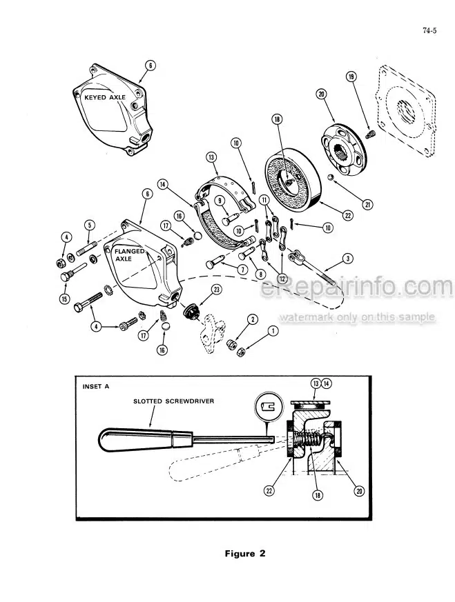 Photo 6 - Case 480 Service Manual Loader 9-72572
