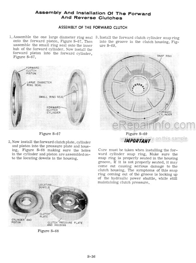 Photo 14 - Case 500 W5 W5A Service Manual Loader 9-76231