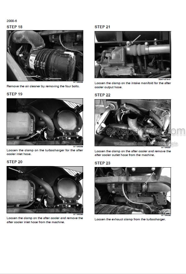 Photo 7 - Case 530 Service Manual Loader Backhoe 9-70011L