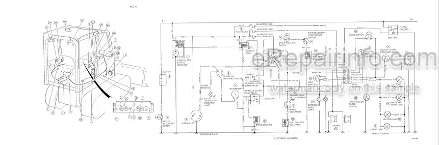 Photo 5 - Case 550E Service Manual Crawler 8-16692