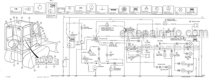 Photo 6 - Case 550 Service Manual Crawler 8-11240