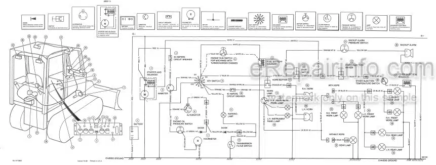Photo 6 - Case 550 Service Manual Crawler 8-11240