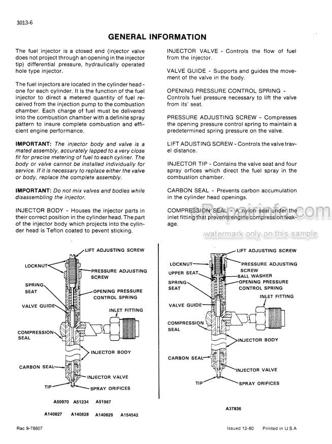 Photo 6 - Case 580C Service Manual Loader Backhoe 9-66018