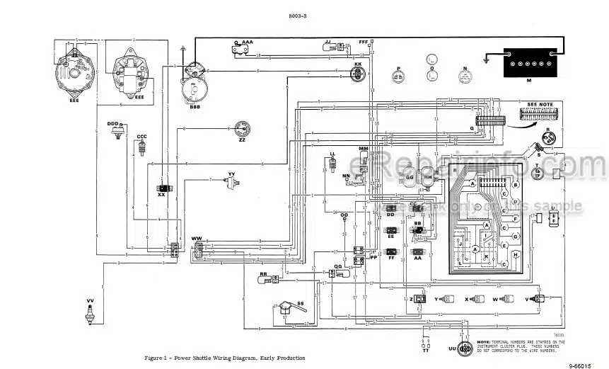 Photo 5 - Case 580C Service Manual Loader Backhoe 9-66018