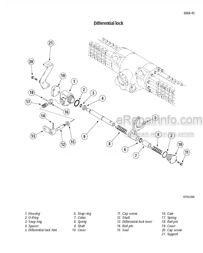 Photo 3 - Case 580LE 580SLE 580LSP 580LPS 590SLE 590LSP Service Manual Loader Backhoe 7-79973