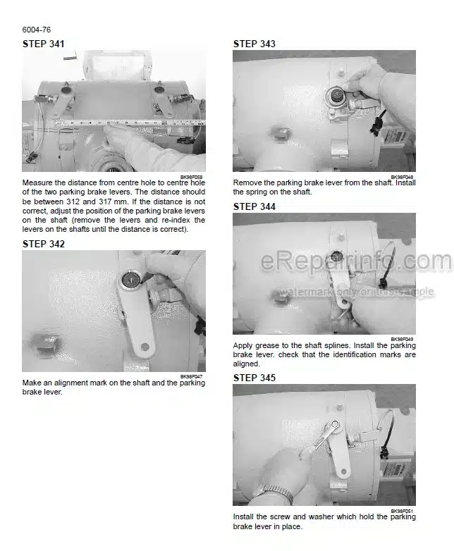 Photo 1 - Case 580LE 580SLE 580LSP 580LPS 590SLE 590LSP Service Manual Loader Backhoe 7-79973