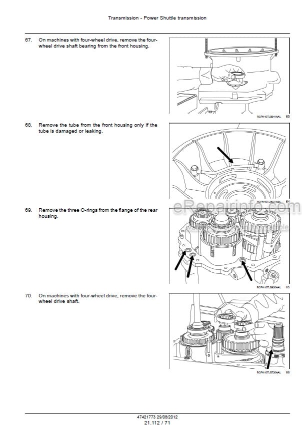 Photo 7 - Case 588 Service Manual Crawler And Wheeled Excavator 7-83003