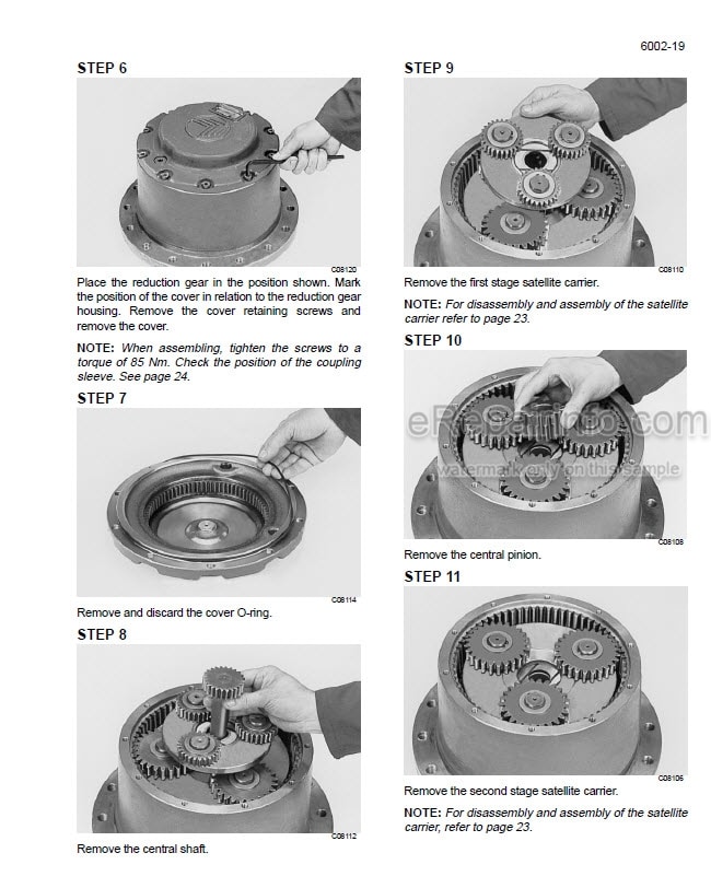 Photo 8 - Case 588 Service Manual Crawler And Wheeled Excavator 7-83003