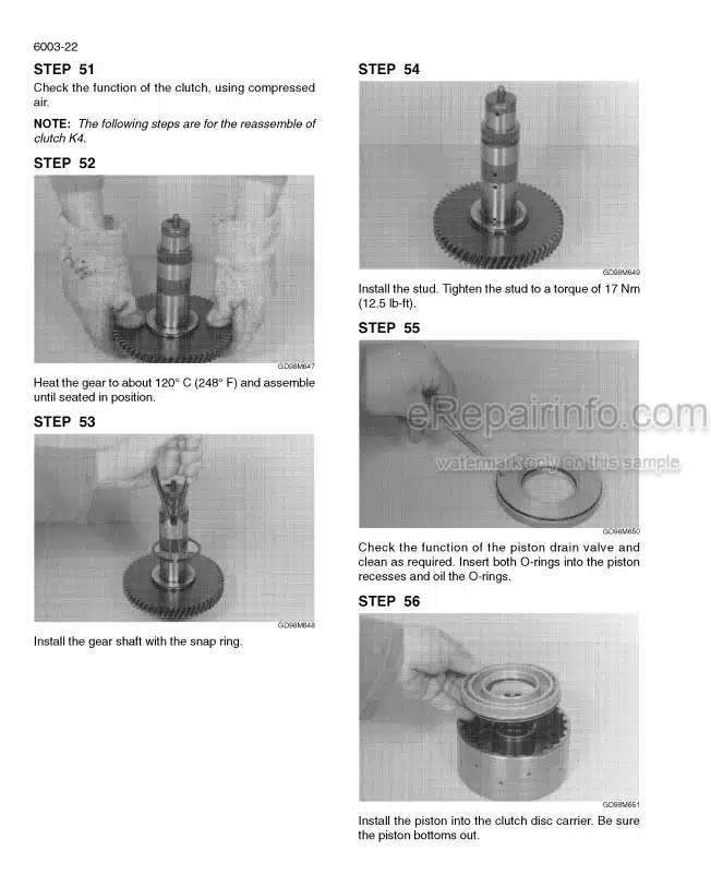 Photo 7 - Case 21F 121F 221F 321F Stage IIIB Service Manual Compact Wheel Loader 47768535C