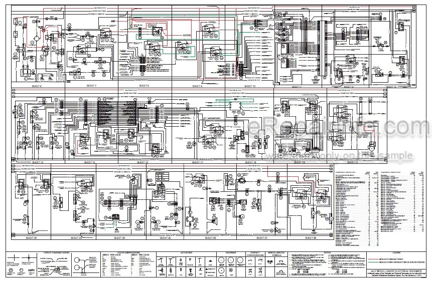 Photo 6 - Case 621C 721C Service Manual Loader 7-12073R0