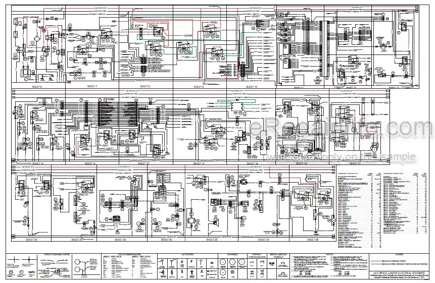Photo 6 - Case 621C 721C Service Manual Loader 7-12073R0