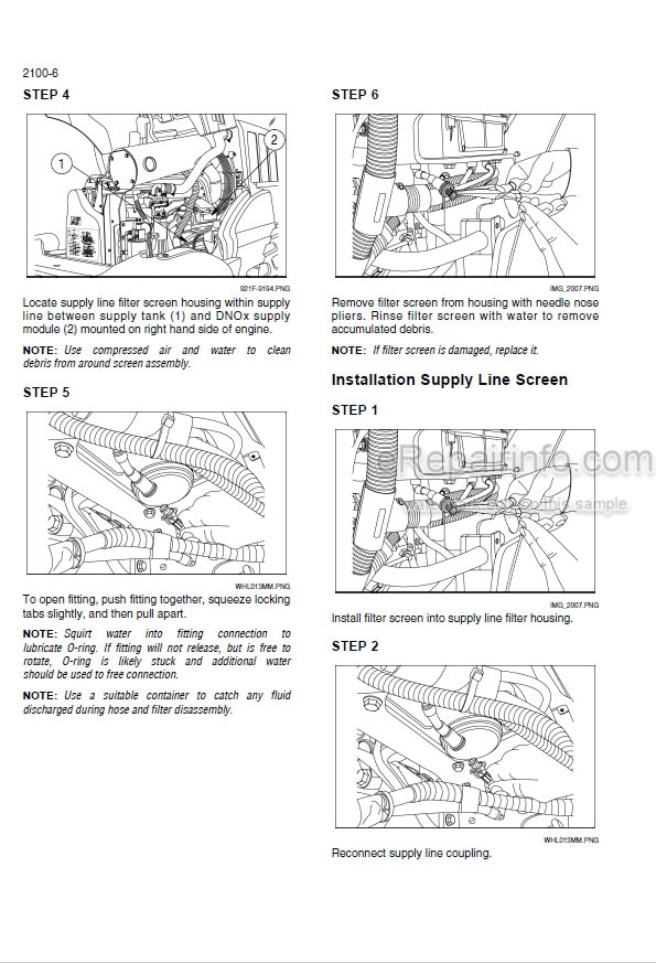 Photo 3 - Case 621F Tier 4 Service Manual Wheel Loader 47387703