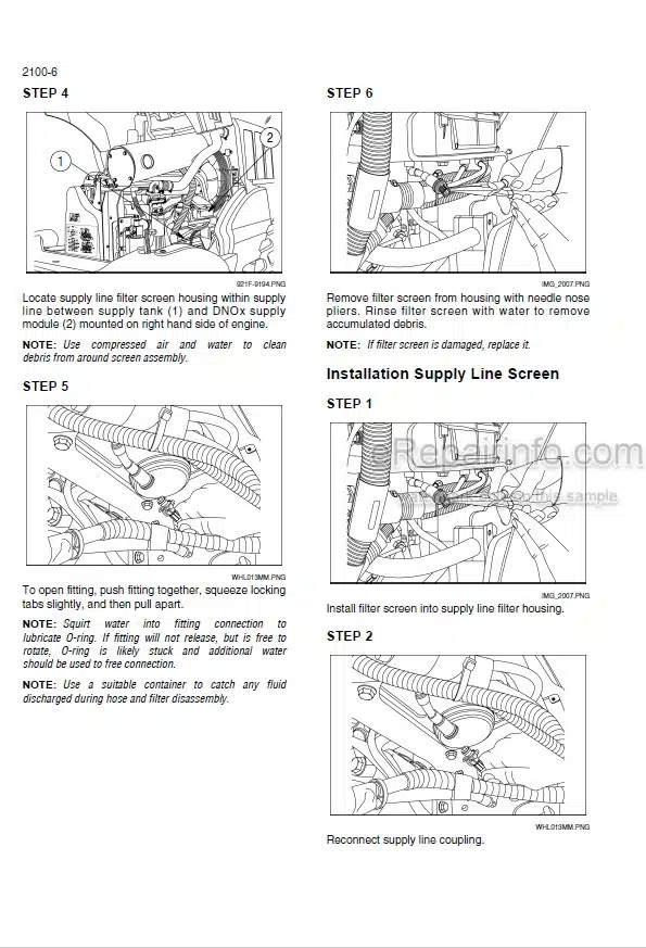 Photo 3 - Case 621F Tier 4 Service Manual Wheel Loader 47387703