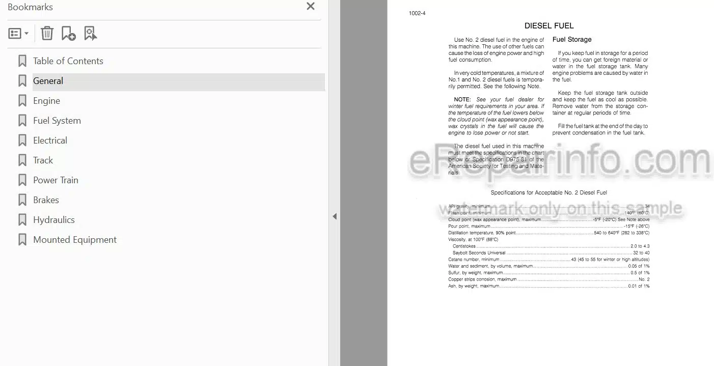 Photo 4 - Case 650 Service Manual Crawler 8-11261