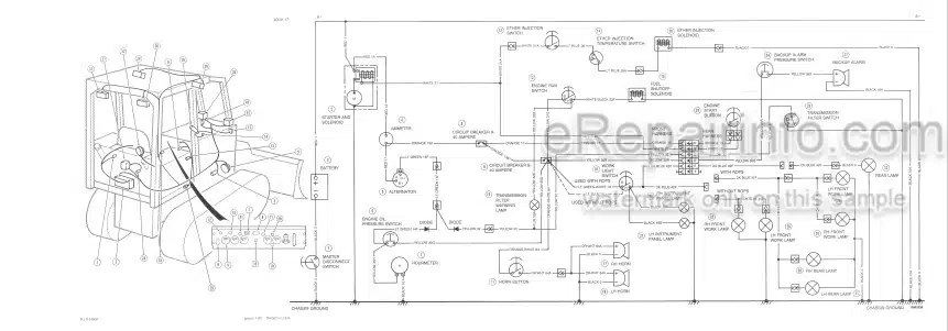 Photo 3 - Case 650 Service Manual Crawler 8-11261