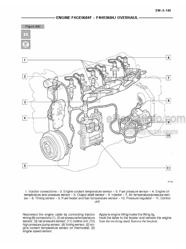 Photo 6 - Case 668T-M2 668T-E2 Service Manual Engine 6-47950