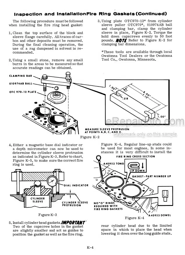 Photo 8 - Case 680 Service Manual Loader Backhoe 9-77442