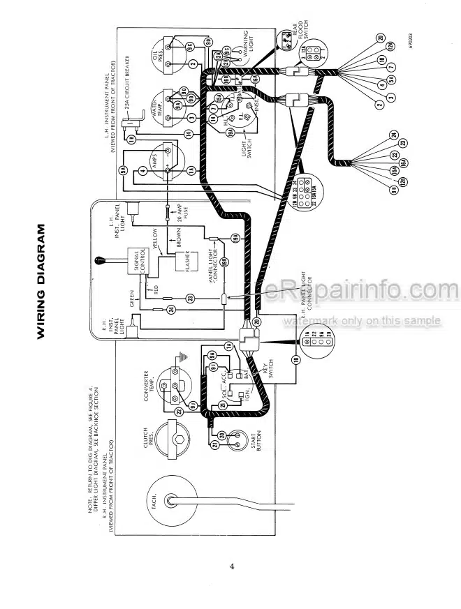 Photo 5 - Case 680B 680C Service Manual Loader Backhoe 9-71984