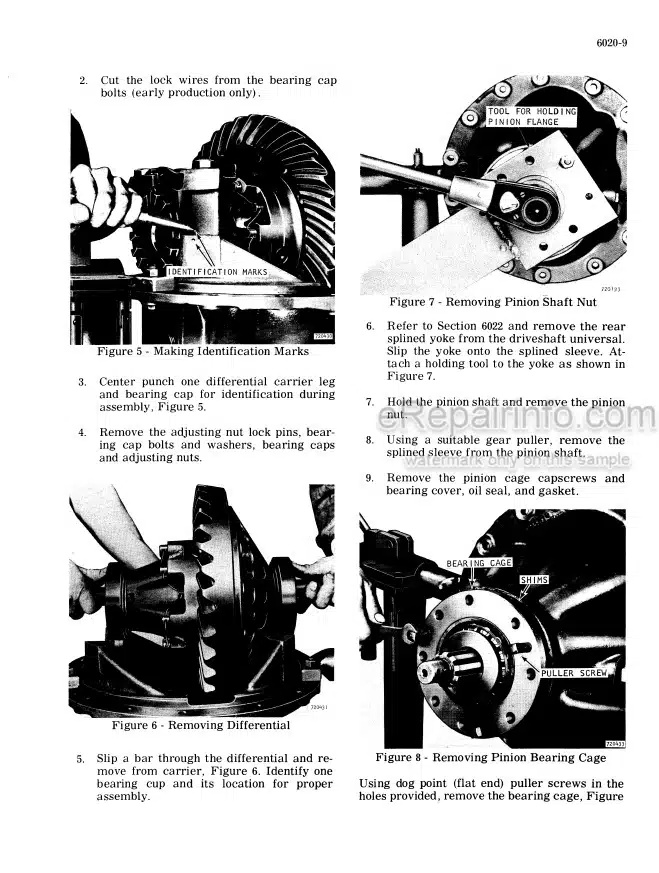 Photo 5 - Case 680CK Series C Service Manual Loader 9-72595