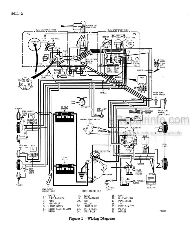 Photo 5 - Case 680CK Series C Service Manual Loader 9-72595