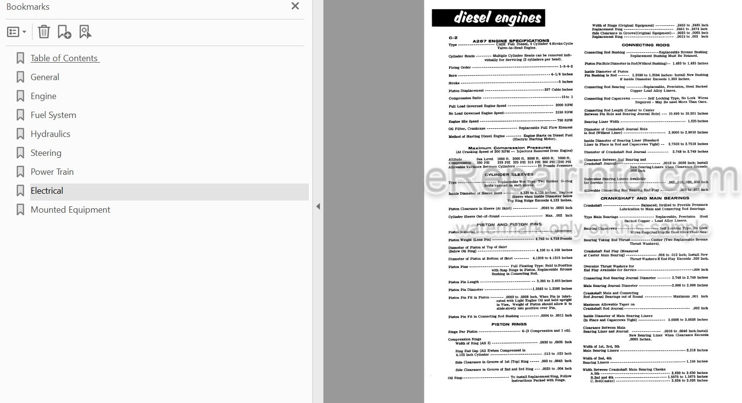 Photo 3 - Case 680CK Service Manual Loader 9-73072