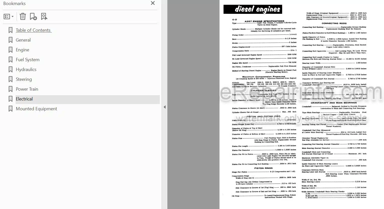 Photo 3 - Case 680CK Service Manual Loader 9-73072
